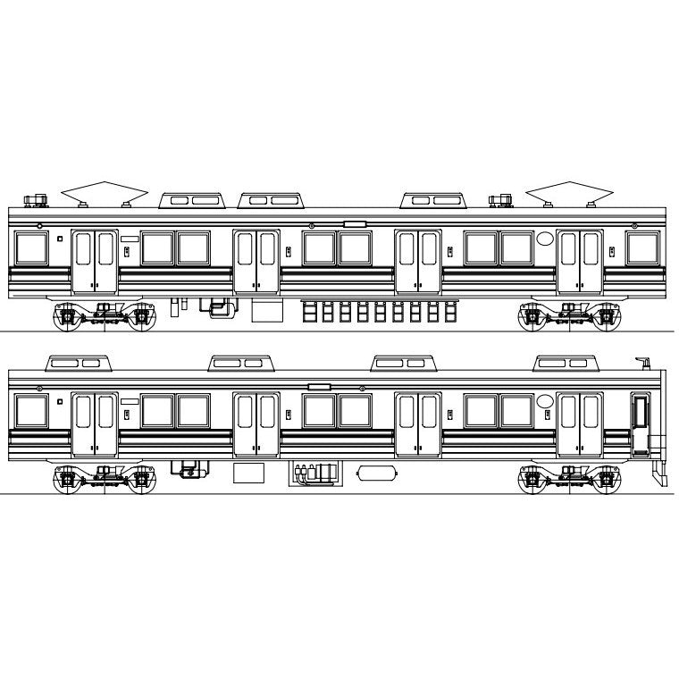 【新品即納】[RWM] 16番 秩父鉄道7500系電車 3両キット(動力無し) HOゲージ 鉄道模型 Masterpiece(マスターピース)(20260430)
