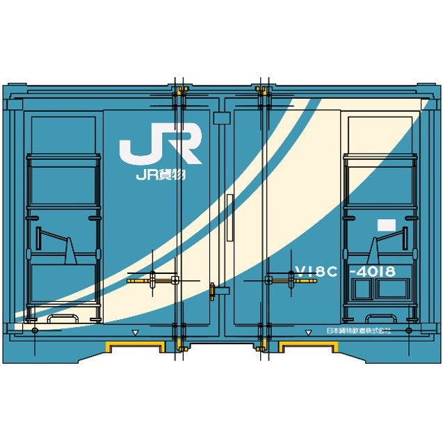 【予約安心出荷】[RWM] 936M 12ft JR貨物V18C形コンテナVer5 HOゲージ 鉄道模型 MODEL icon(モデルアイコン)(2026年)