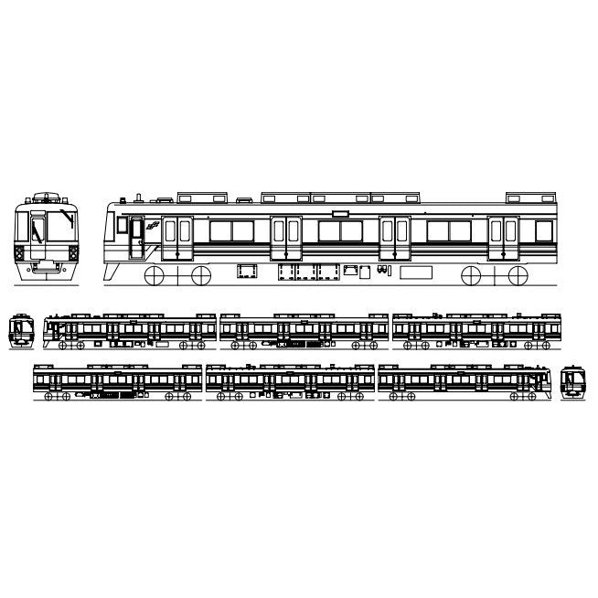 【予約安心出荷】[RWM] 16番 福岡市営地下鉄1000N系電車 6両キット(動力無し) HOゲージ 鉄道模型 Masterpiece(マスターピース)(20260531)