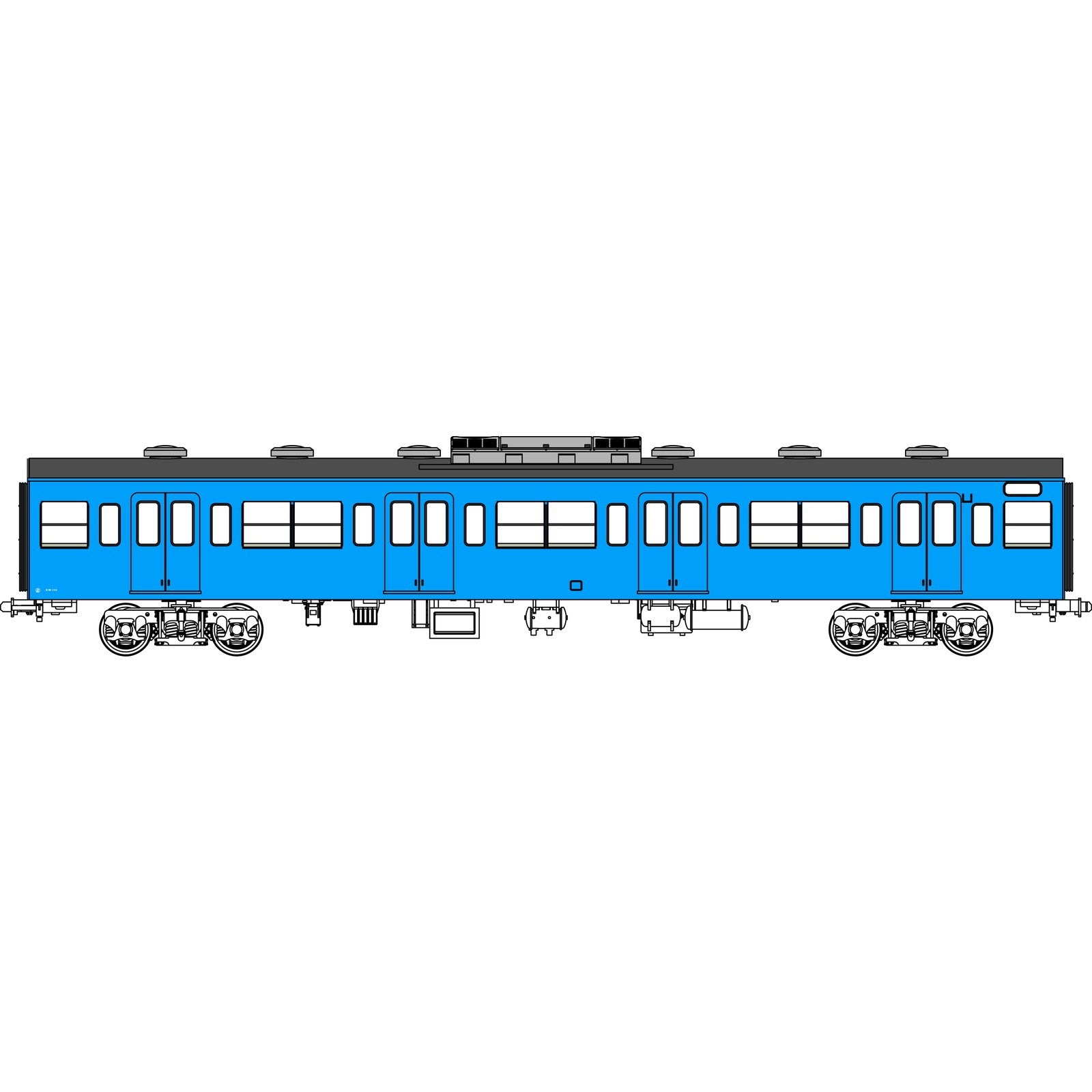 【予約安心出荷】[RWM] TW-103BC 国鉄103系非ユニット窓・冷房車・青22号(サハ103)(動力無し) HOゲージ 鉄道模型 TRAMWAY(トラムウェイ)(2027年初頭)
