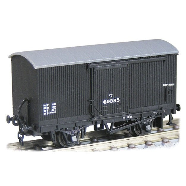 【予約安心出荷】[RWM] 14119 木造貨車 有蓋車 ワ60000形 Aタイプ縦板張/下側横板張(初期・真空ブレーキ仕様)(動力無し) Nゲージ 鉄道模型 TGW(津川洋行)(2026年7月)
