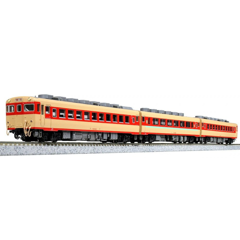 【予約安心出荷】[RWM] 10-2222 キハ58系 急行形気動車 3両セット(動力付き) Nゲージ 鉄道模型 KATO(カトー)(2026年10月)