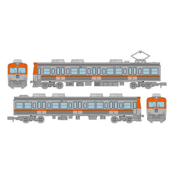 【予約安心出荷】[RWM] 341833 鉄道コレクション(鉄コレ) 北陸鉄道8000系8900番代2両セット(動力無し) Nゲージ 鉄道模型 TOMYTEC(トミーテック)(2026年11月)