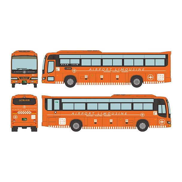【予約安心出荷】[RWM] 341765 ザ・バスコレクション 岡山電気軌道 西工ネオロイヤル 空港リムジンバス Nゲージ 鉄道模型 TOMYTEC(トミーテック)(2026年12月)