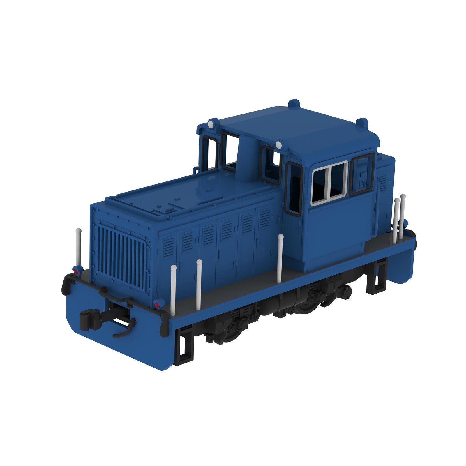 【予約安心出荷】[RWM] PP283 1/80スケールプラスチックキット 小型機関車(凸型ライトブルー)(動力無し) HOゲージ 鉄道模型 PLUM(プラム)(2026年12月)