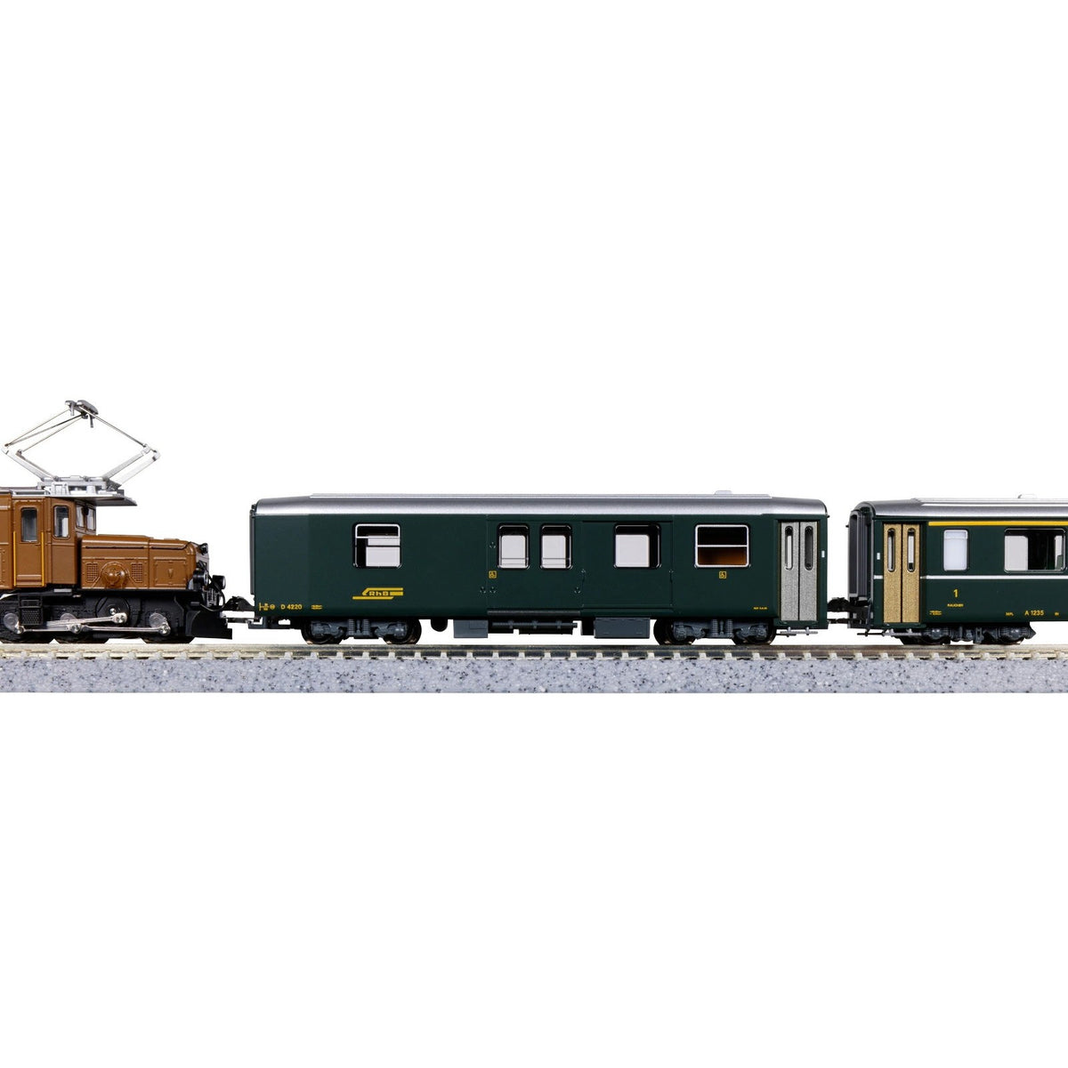 【予約安心出荷】[RWM] 5274 アルプスの緑の客車 EW I A1230(動力無し) Nゲージ 鉄道模型 KATO(カトー)(2027年5月)