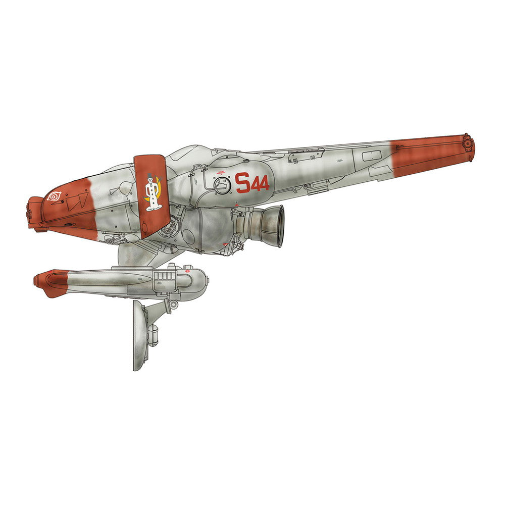 【中古即納】[PTM] 1/35 ルナダイバー スティングレイ 『ムーンスノウマン』 Ma.K. マシーネンクリーガー Zbv3000 プラモデル(64121) ハセガワ(20210130)
