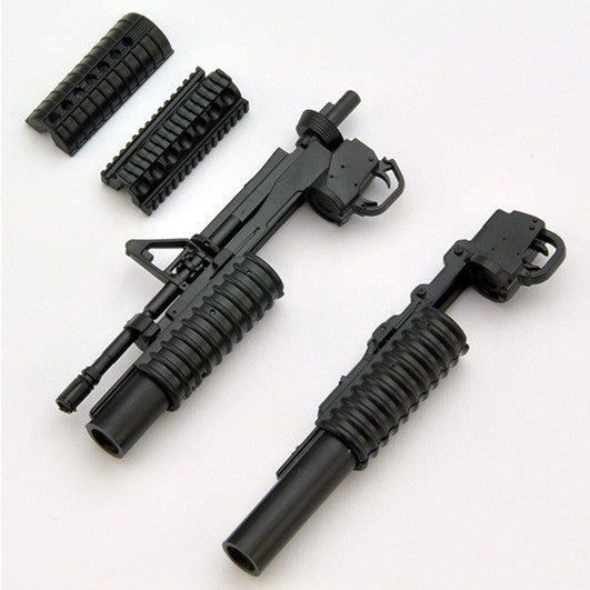 【新品即納】[PTM] (再々販) LittleArmory(リトルアーモリー) LA100 1/12 M4A1&M203タイプ2.0 プラモデル(320647) TOMYTEC(トミーテック)(20250531)