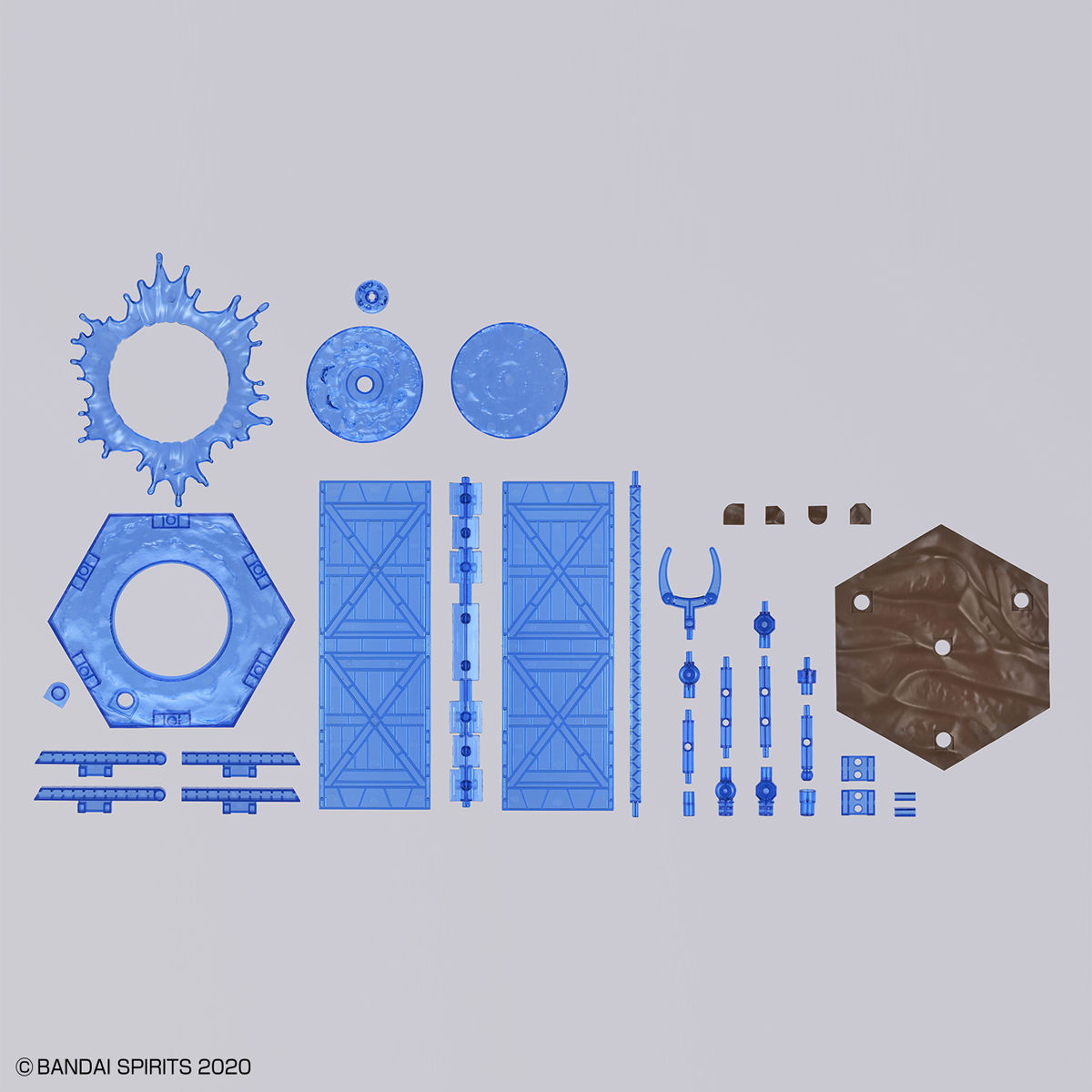 【中古即納】[PTM] 30MM 1/144 カスタマイズシーンベース 水上Ver. 30 MINUTES MISSIONS(サーティミニッツミッションズ) プラモデル用アクセサリ(609250) バンダイスピリッツ(20250531)