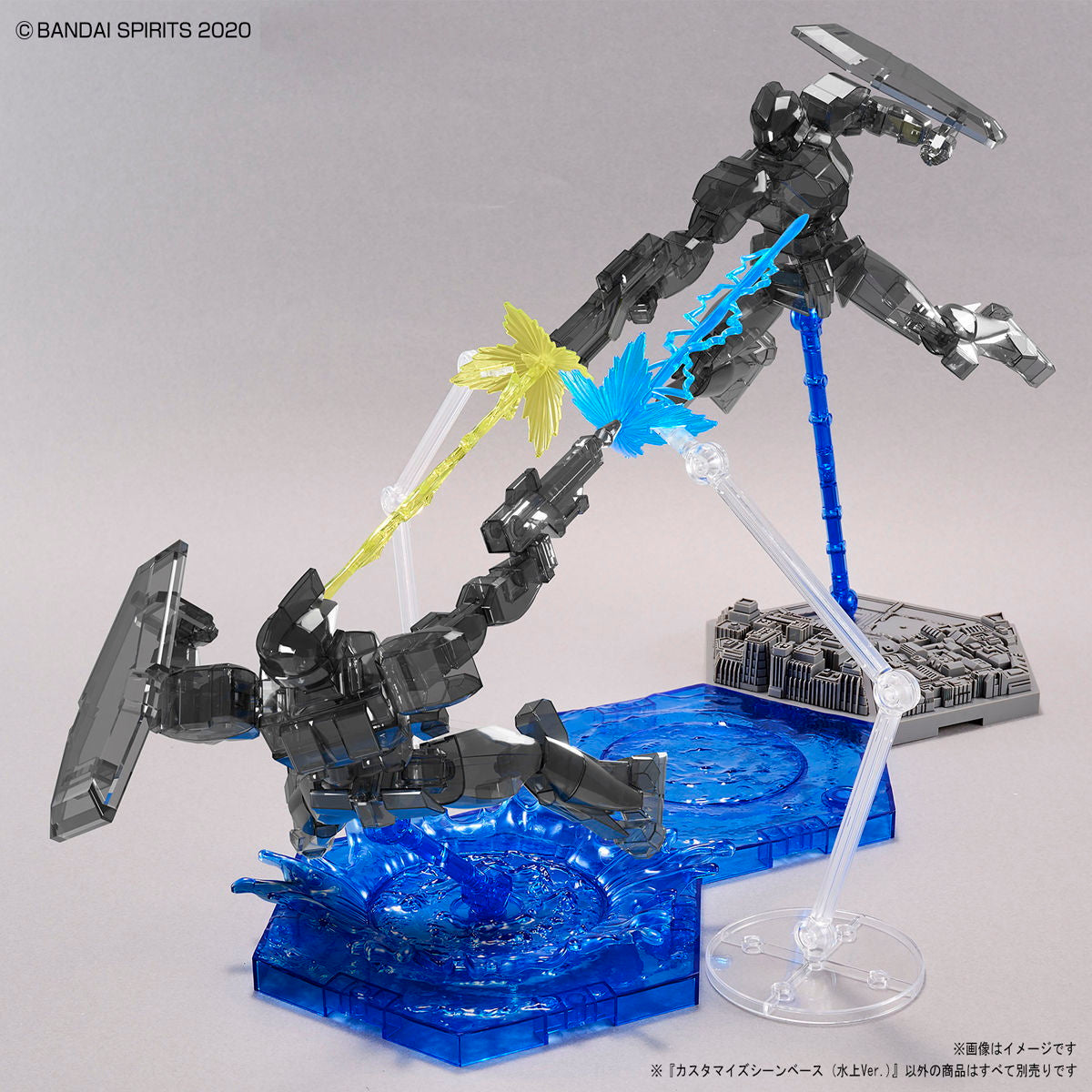 【新品即納】[PTM] (再販) 30MM 1/144 カスタマイズシーンベース(水上Ver.) 30 MINUTES MISSIONS(サーティミニッツミッションズ) プラモデル用アクセサリ(609250) バンダイスピリッツ(20250531)