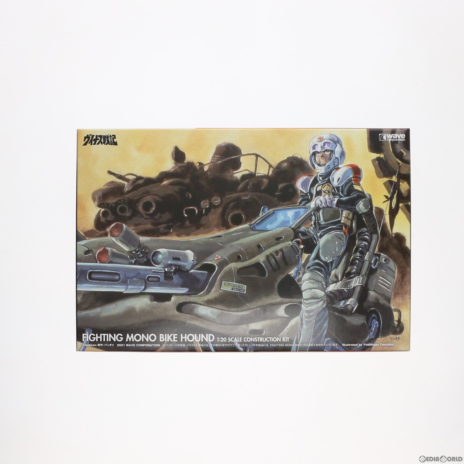 【中古即納】[PTM] 1/20 FIGHTING MONO BIKE HOUND ヴイナス戦記 プラモデル(KM-012) ウェーブ(WAVE)(20211117)