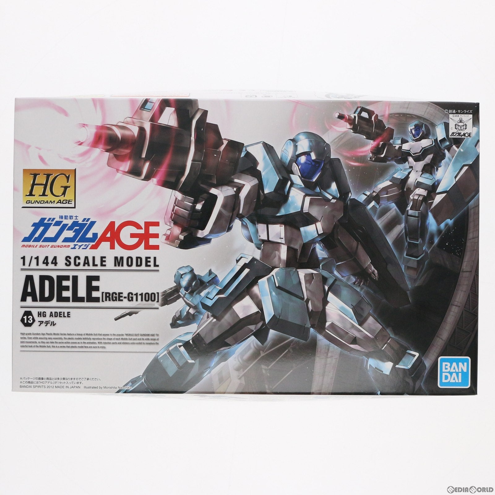 【中古即納】[PTM] HG 1/144 アデル 機動戦士ガンダムAGE(エイジ) プラモデル(5062825) バンダイスピリッツ(20210731)