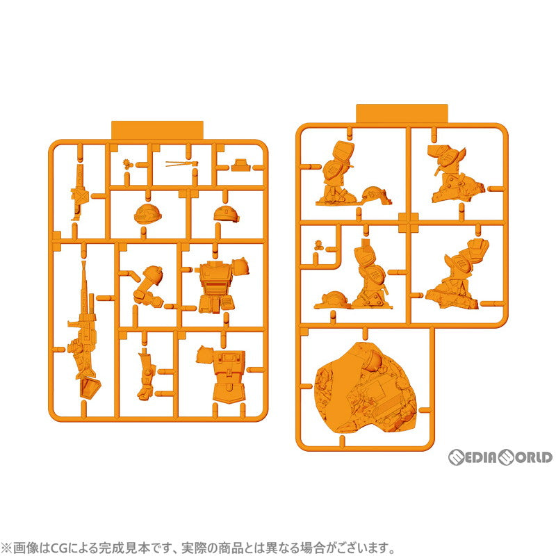 【中古即納】[PTM] PLAMAX MF-60 minimum factory スコープドッグ 炎のさだめ/いつもあなたが 装甲騎兵ボトムズ プラモデル マックスファクトリー(20221109)