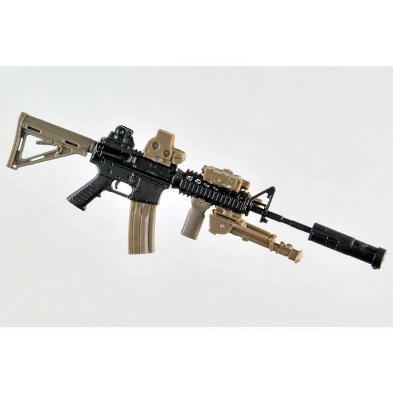 【新品即納】[PTM] (再販) LittleArmory(リトルアーモリー) LABC011/12 M4アサルトライフル プラモデル(320968) TOMYTEC(トミーテック)(20250430)
