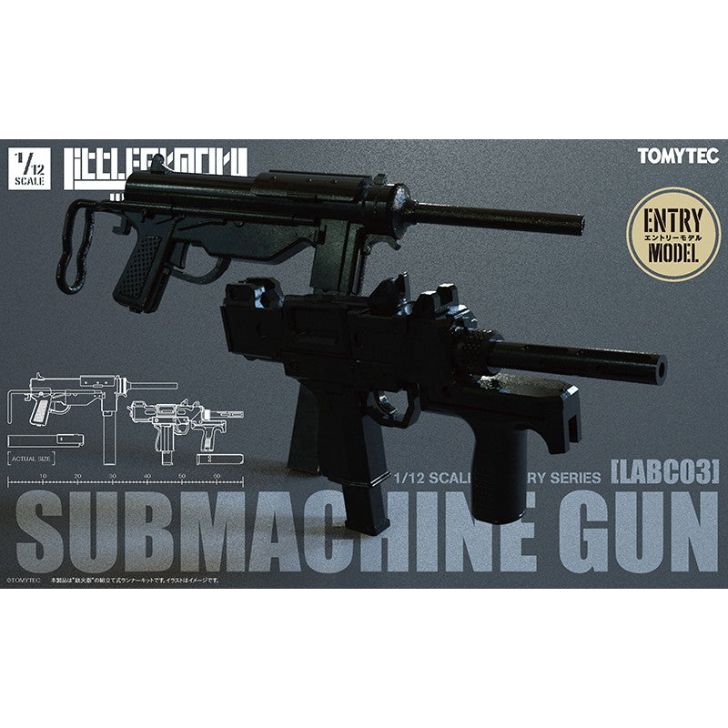 【予約安心出荷】[PTM] (再販) LittleArmory(リトルアーモリー) LABC03 1/12 サブマシンガン プラモデル(320982) TOMYTEC(トミーテック)(2025年5月)