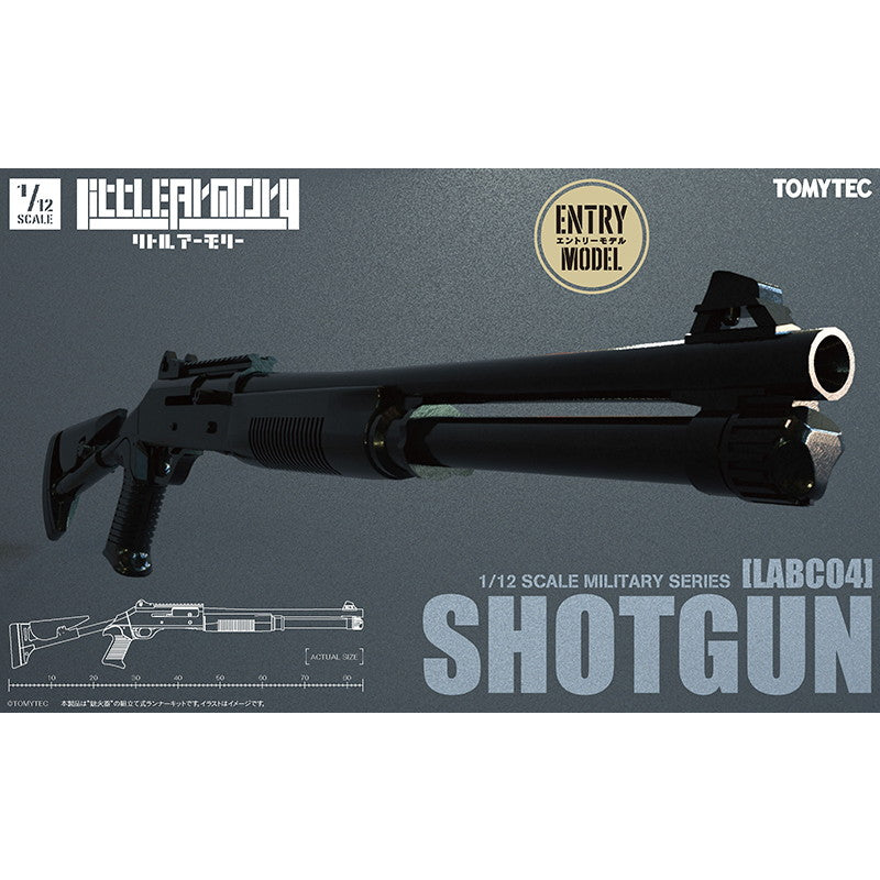 【新品】【お取り寄せ】[PTM] LittleArmory(リトルアーモリー) LABC04 1/12 ショットガン プラモデル(320999) TOMYTEC(トミーテック) (20220716)