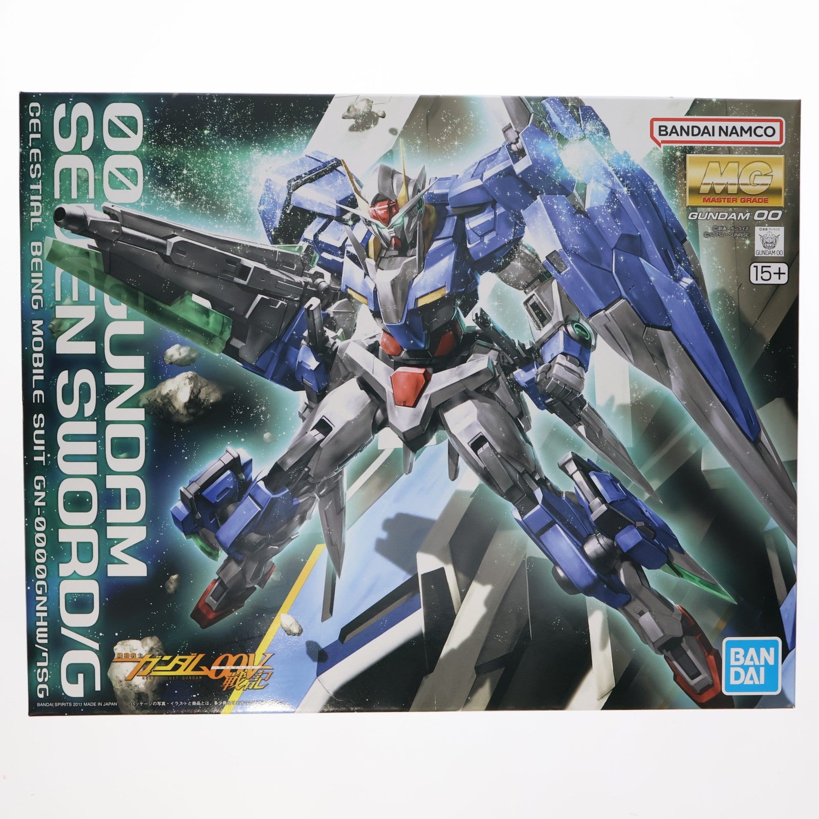【中古即納】[PTM] MG 1/100 GN-0000/7S ダブルオーガンダム セブンソード 機動戦士ガンダム00V(ダブルオーブイ)戦記 プラモデル(5063083) バンダイスピリッツ(20250831)