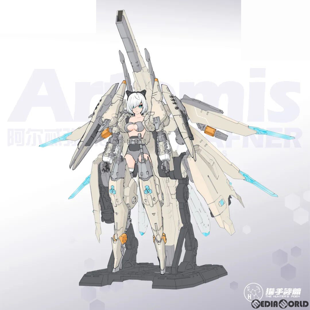 【中古即納】[PTM] 初回予約特典付属 1/12 狩人詩篇 HP-003 アルテミス&ファフナー プラモデル SUYATA(スヤタ)(20221001)