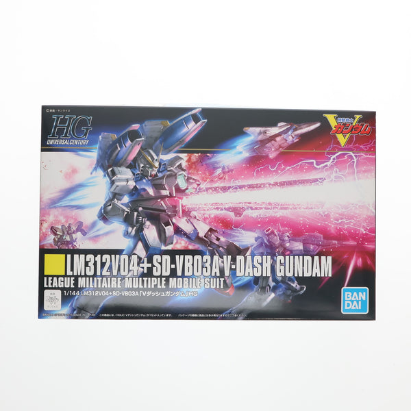 【中古即納】[PTM] 1/144 HGUC LM312V04+SD-VB03A Vダッシュガンダム 「機動戦士Vガンダム」 [5063524] プラモデル バンダイスピリッツ(20180430)