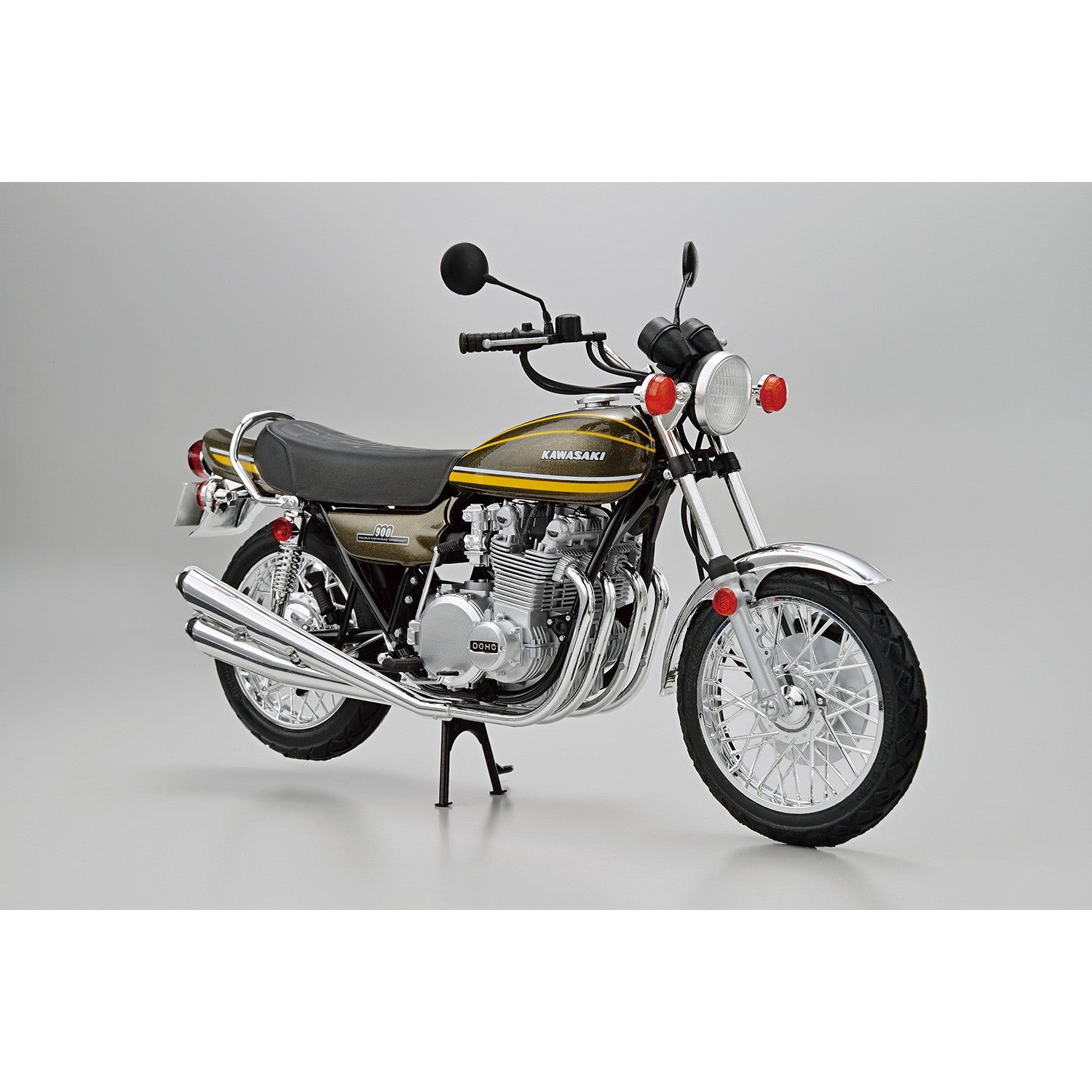 【新品即納】[PTM] (再々販) ザ・バイク No.31 1/12 カワサキ Z1A 900 SUPER4 '74 プラモデル(063415) アオシマ(20250831)