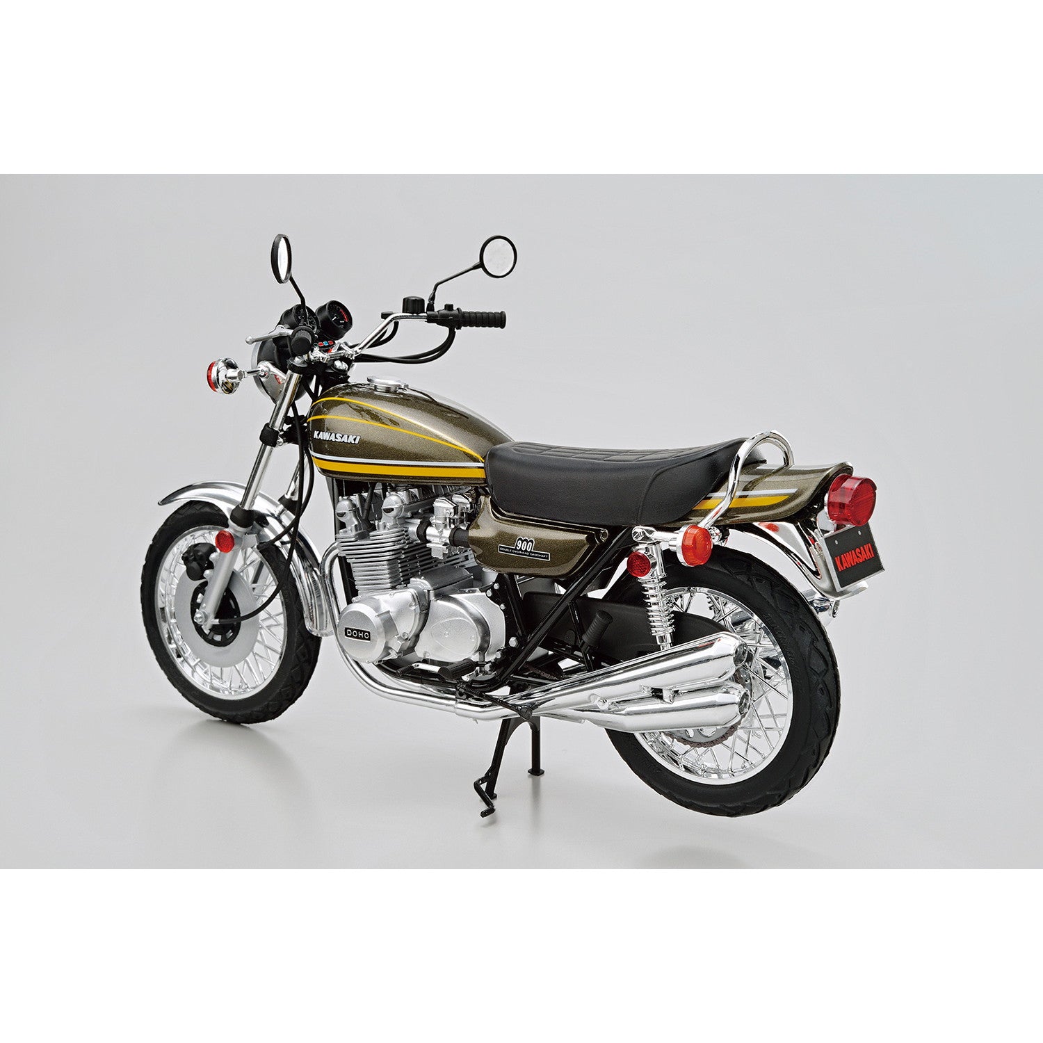 【新品即納】[PTM] (再々販) ザ・バイク No.31 1/12 カワサキ Z1A 900 SUPER4 '74 プラモデル(063415) アオシマ(20250831)