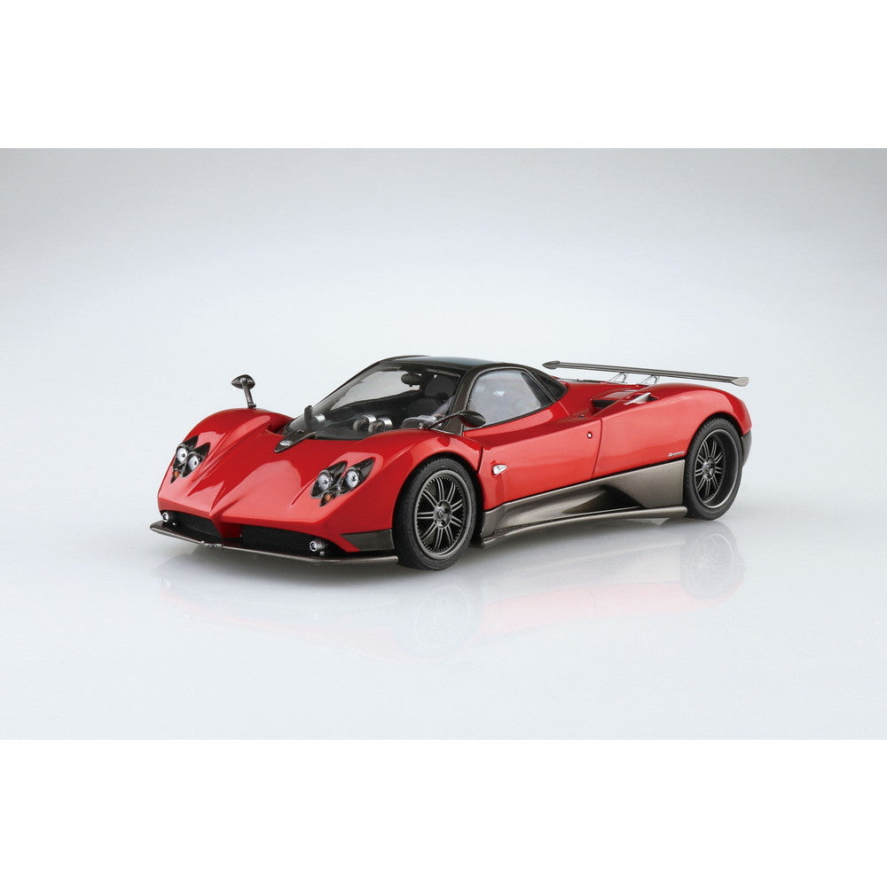 【新品即納】[PTM] (再販) ザ・スーパーカー No.19 1/24 '05 パガーニ ゾンダ F プラモデル(056035) アオシマ(20241130)