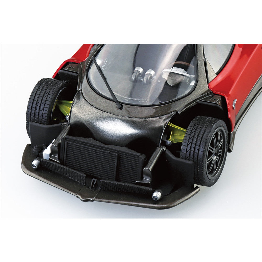 【中古即納】[PTM] (再販) ザ・スーパーカー No.19 1/24 '05 パガーニ ゾンダ F プラモデル(056035) アオシマ(20241130)
