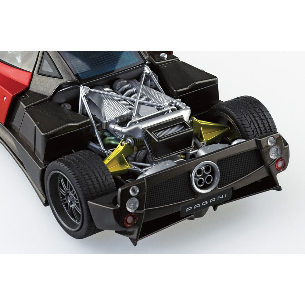 【中古即納】[PTM] (再販) ザ・スーパーカー No.19 1/24 '05 パガーニ ゾンダ F プラモデル(056035) アオシマ(20241130)
