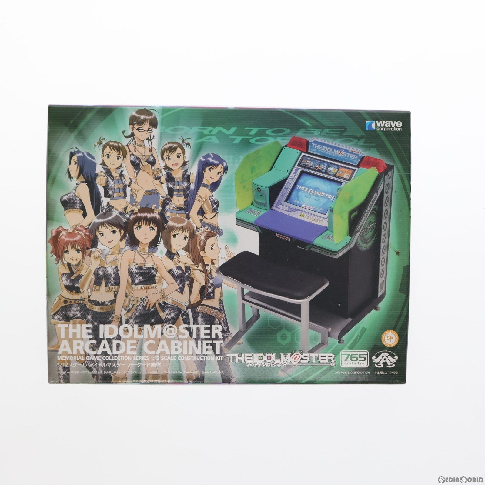 【中古即納】[PTM] 1/12 アイドルマスター アーケード筐体 THE IDOLM@STER プラモデル(GM-11) ウェーブ(WAVE)(20111011)