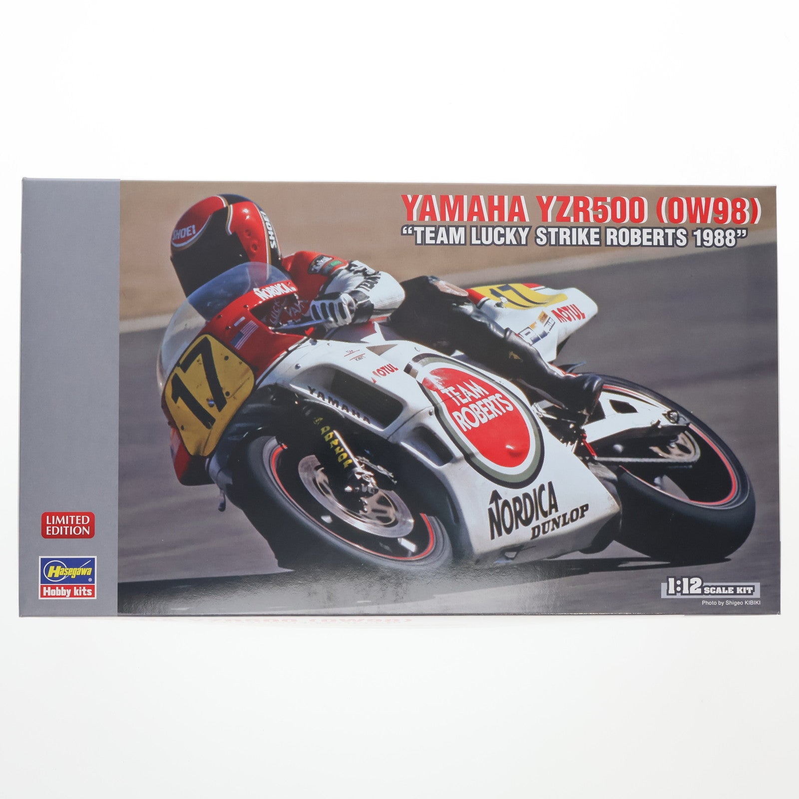 【中古即納】[PTM] 1/12 ヤマハ YZR500(OW98) 『チーム ラッキーストライク ロバーツ 1988』 プラモデル(21707) ハセガワ(20170326)