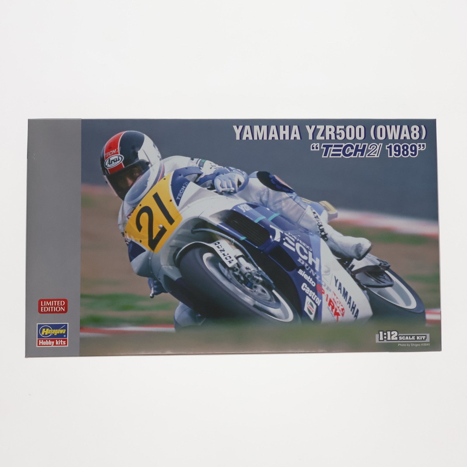 【中古即納】[PTM] 1/12 ヤマハ YZR500(OWA8) TECH 21 1989 プラモデル(21708) ハセガワ(20190222)