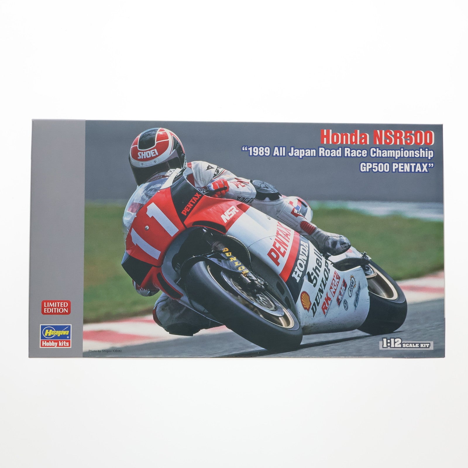 【中古即納】[PTM] 1/12 Honda NSR500 『1989 全日本ロードレース選手権 GP500 PENTAX』 プラモデル(21721) ハセガワ(20190806)
