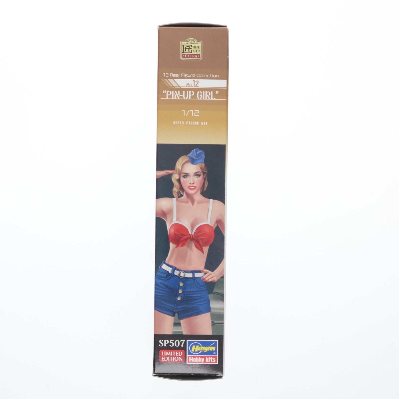 【中古即納】[PTM] 12リアルフィギュアコレクション No.12 1/12 ピンナップガール レジンキャストキット プラモデル(SP507) ハセガワ(20211121)