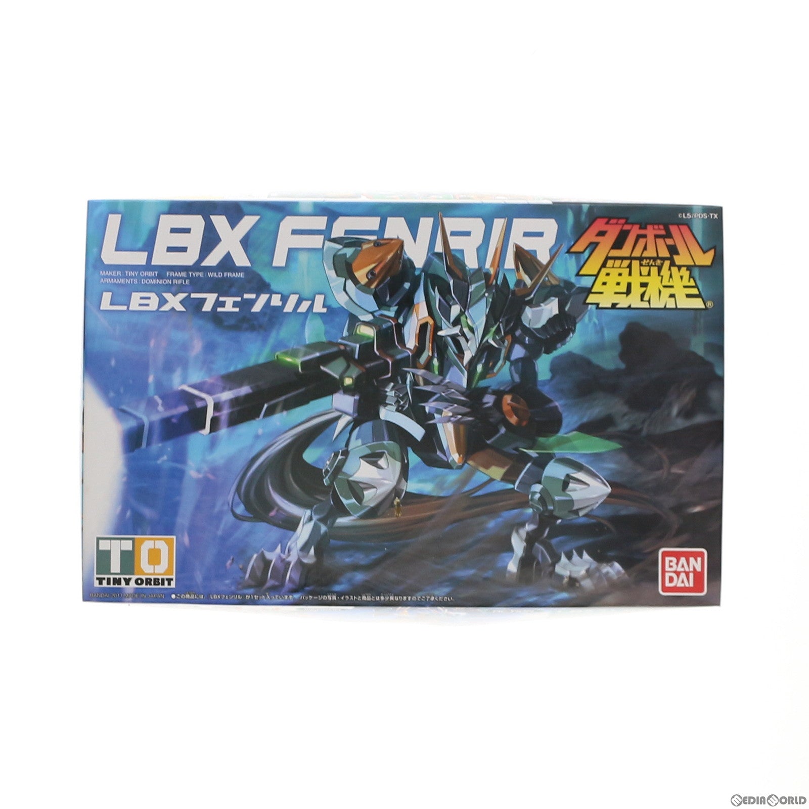 【中古即納】[PTM] 012 LBXフェンリル ダンボール戦機 プラモデル バンダイ(20111013)