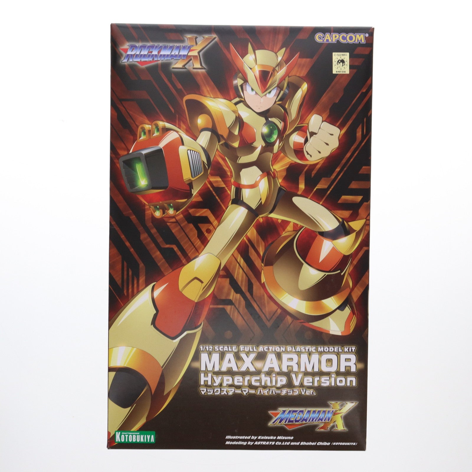 【中古即納】[PTM] 1/12 マックスアーマー ハイパーチップVer. 「ロックマンX」 [KP630] プラモデル コトブキヤ(20220331)