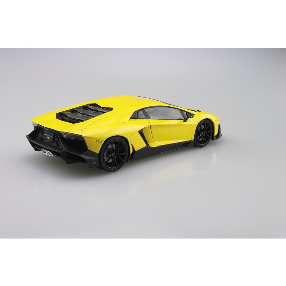 【中古即納】[PTM] 1/24 ’13 ランボルギーニ アヴェンタドール 50°アニバサリオ 「ザ・スーパーカーシリーズ No.10」 [59821] プラモデル アオシマ(20241130)