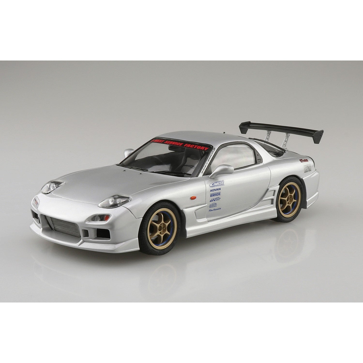 【新品即納】[PTM] (再販)ザ・チューンドカーシリーズ No.69 1/24 C-WEST FD3S RX-7 '99(マツダ) プラモデル(063026) アオシマ(20241231)
