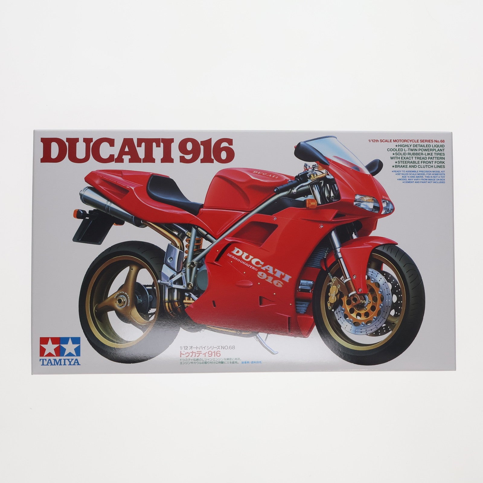 【中古即納】[PTM] 1/12 ドゥカティ 916 「オートバイシリーズ No.68」 [14068] プラモデル タミヤ(19991231)