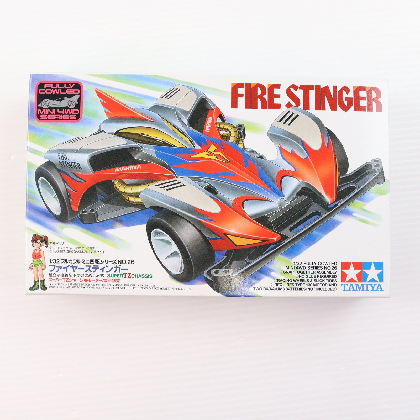 【中古即納】[PTM] フルカウルミニ四駆シリーズ No.26 1/32 ファイヤースティンガー プラモデル(19426) タミヤ(20151001)