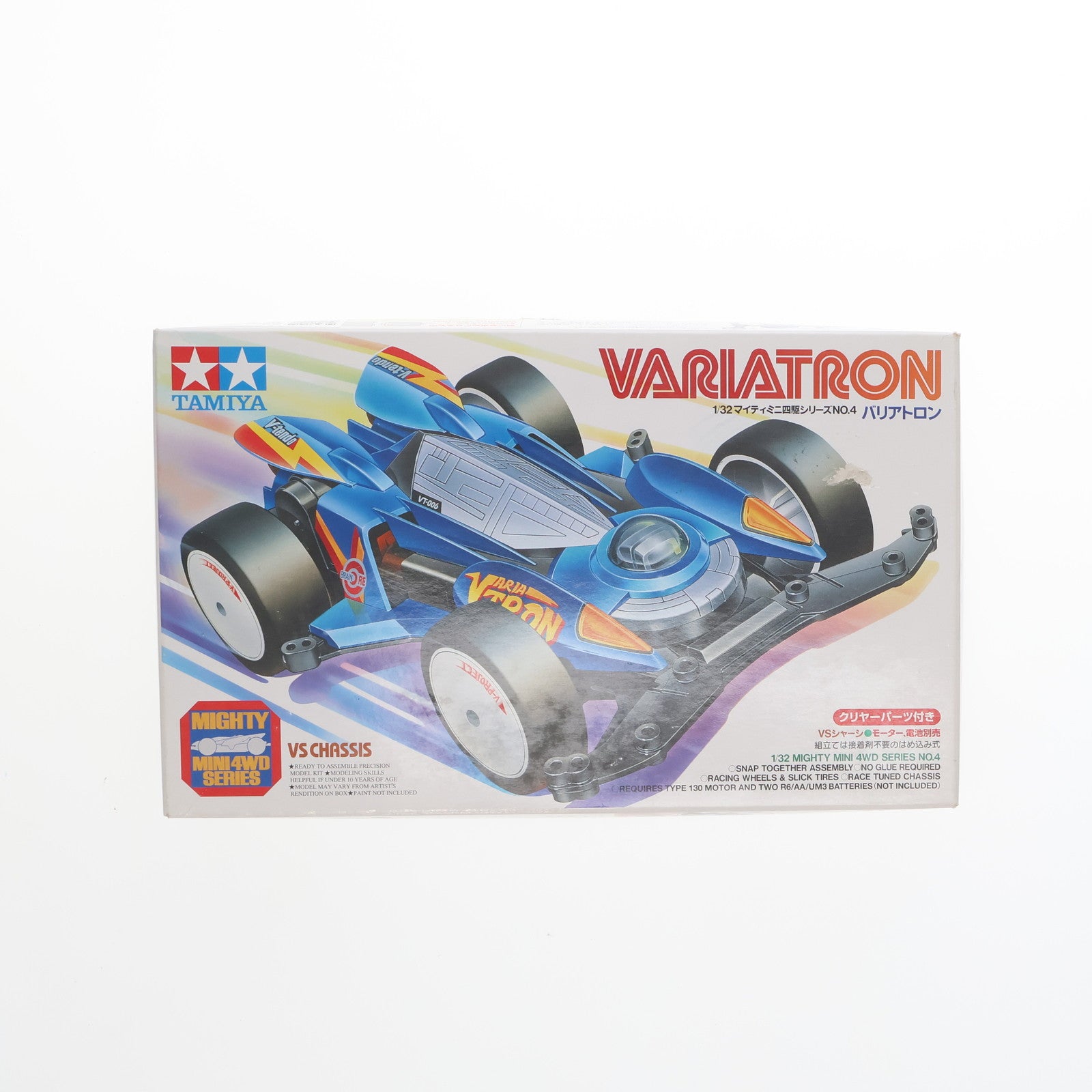 【中古即納】[PTM] 1/32 マイティミニ四駆 バリアトロン VSシャーシ 「未来レーサー ブイツイン」 ミニ四駆特別企画 [95409] プラモデル タミヤ(20180901)