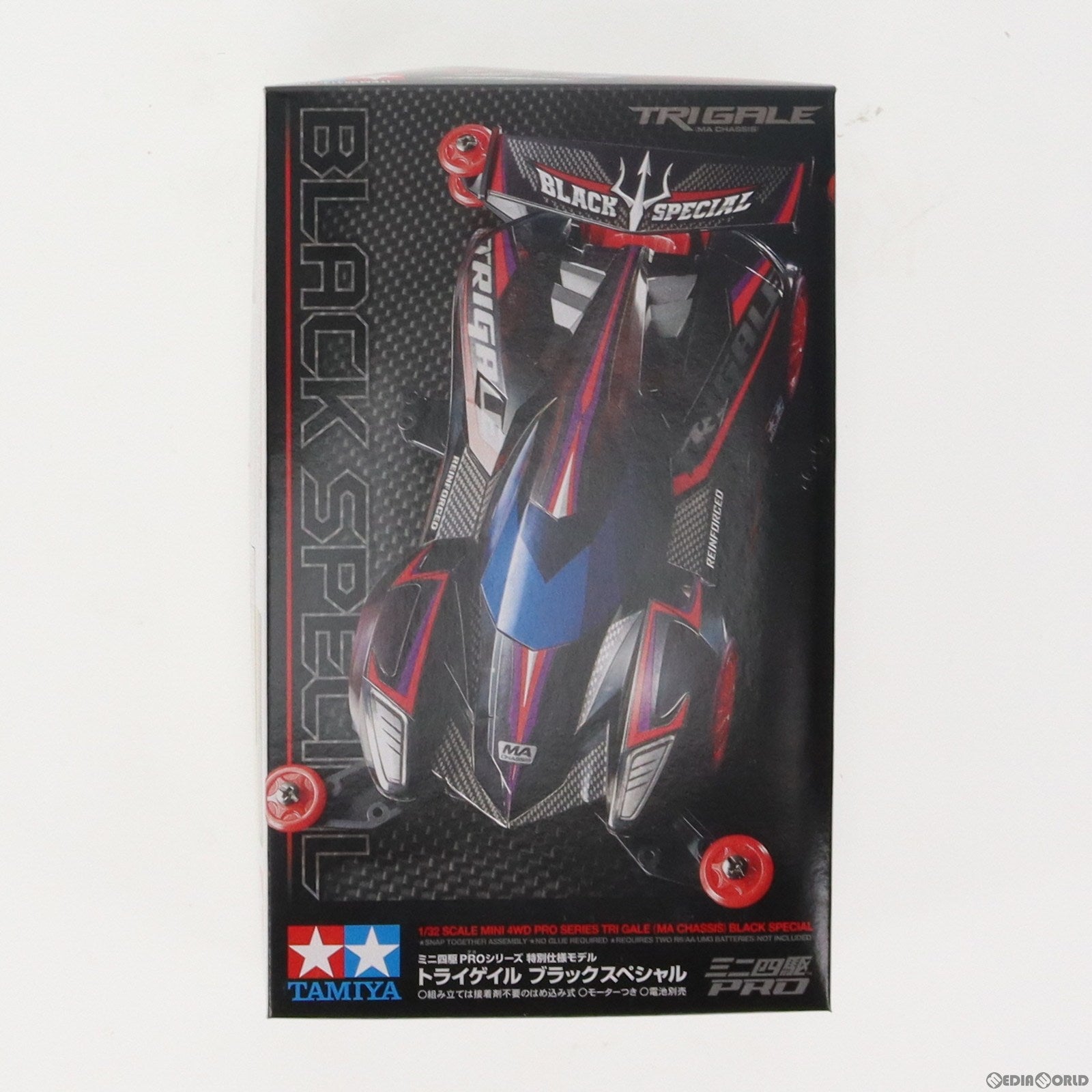 【中古即納】[PTM] 1/32 トライゲイル ブラックスペシャル MAシャーシ ミニ四駆特別企画 プラモデル(95413) タミヤ(20180922)