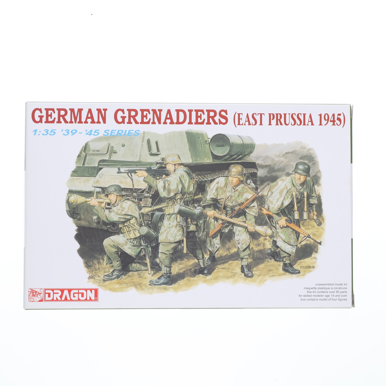 【中古即納】[PTM] 1/35 WW.II ドイツ軍 装甲擲弾兵 東プロイセン 1945 プラモデル(DR6057) DRAGON(ドラゴン)(20151021)