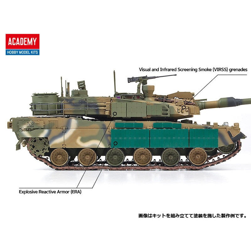 【新品即納】[PTM] (再販) 1/35 K2戦車 『ブラックパンサー』 プラモデル(13511) ACADEMY(アカデミー) (20241031)