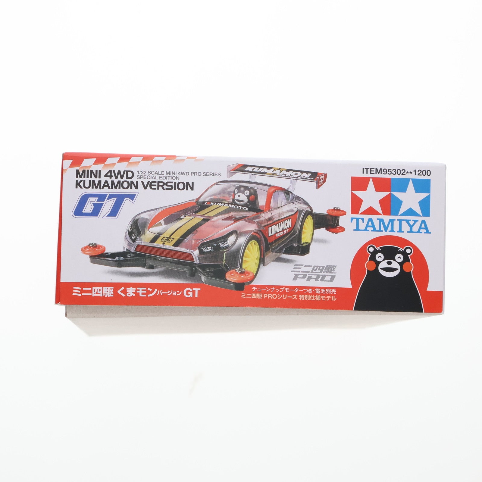 【中古即納】[PTM] レーサーミニ四駆シリーズ 1/32 くまモン バージョン GT(MAシャーシ) ミニ四駆特別企画 プラモデル(95302) タミヤ(20161224)