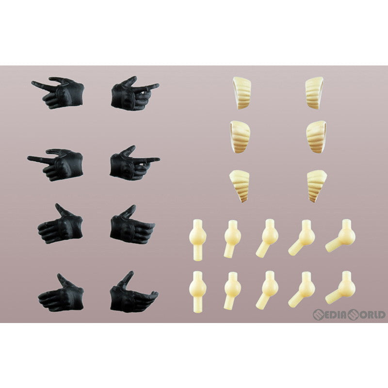 【新品即納】[PTM] LittleArmory(リトルアーモリー) LA-OP08 1/12 創彩少女庭園用タクティカルグローブ(ブラック) プラモデル(322948) TOMYTEC(トミーテック) (20221029)