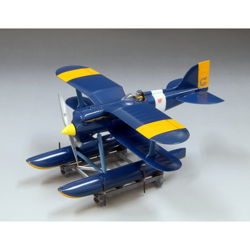 【中古即納】[PTM] 1/48 カーチスR3C-0 非公然水上戦闘機 カーチス立像(全高5cm)付き 「紅の豚」[FG2] プラモデル ファインモールド(20110705)