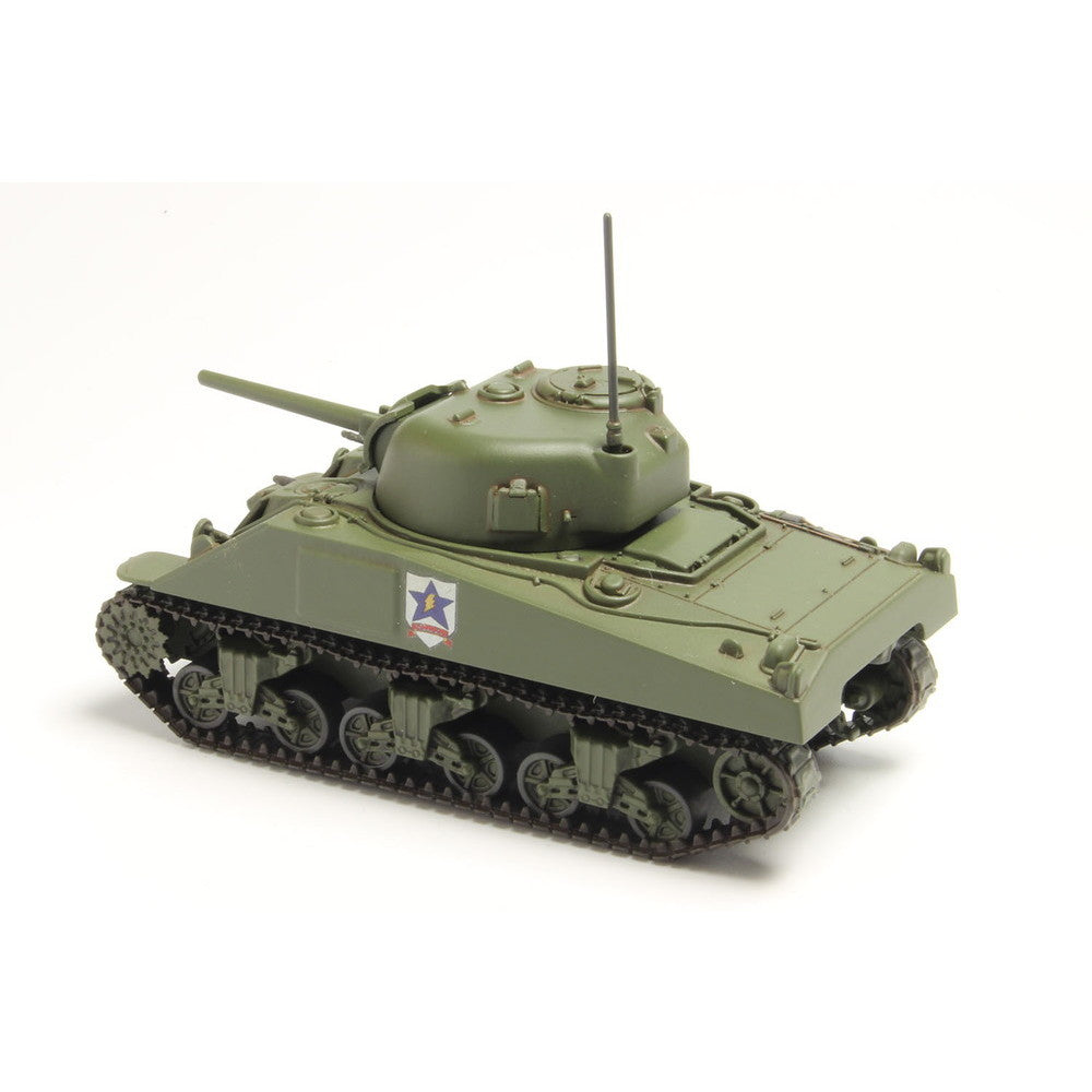 【新品即納】[PTM] (再々販) 1/56 おてごろ模型戦車道 M4シャーマン75mm砲搭載型サンダース大学付属高校 ガールズ&パンツァー 劇場版 プラモデル(GP56-3) プラッツ(20250831)