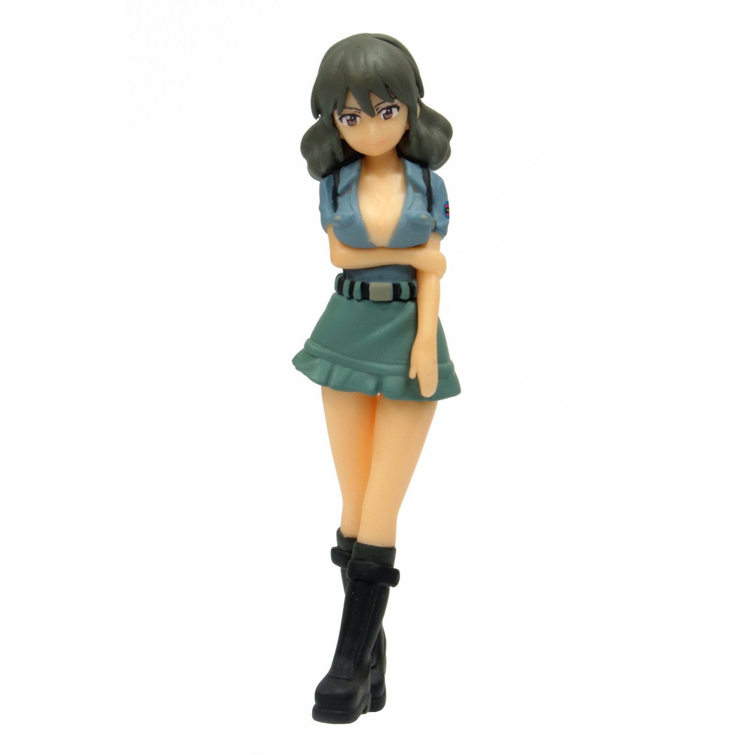 【新品即納】[PTM] (再販) 青師団高校 フィギュア3体セット ガールズ&パンツァー 最終章 1/35 未塗装キット プラモデル(GPF-38) プラッツ(20250630)