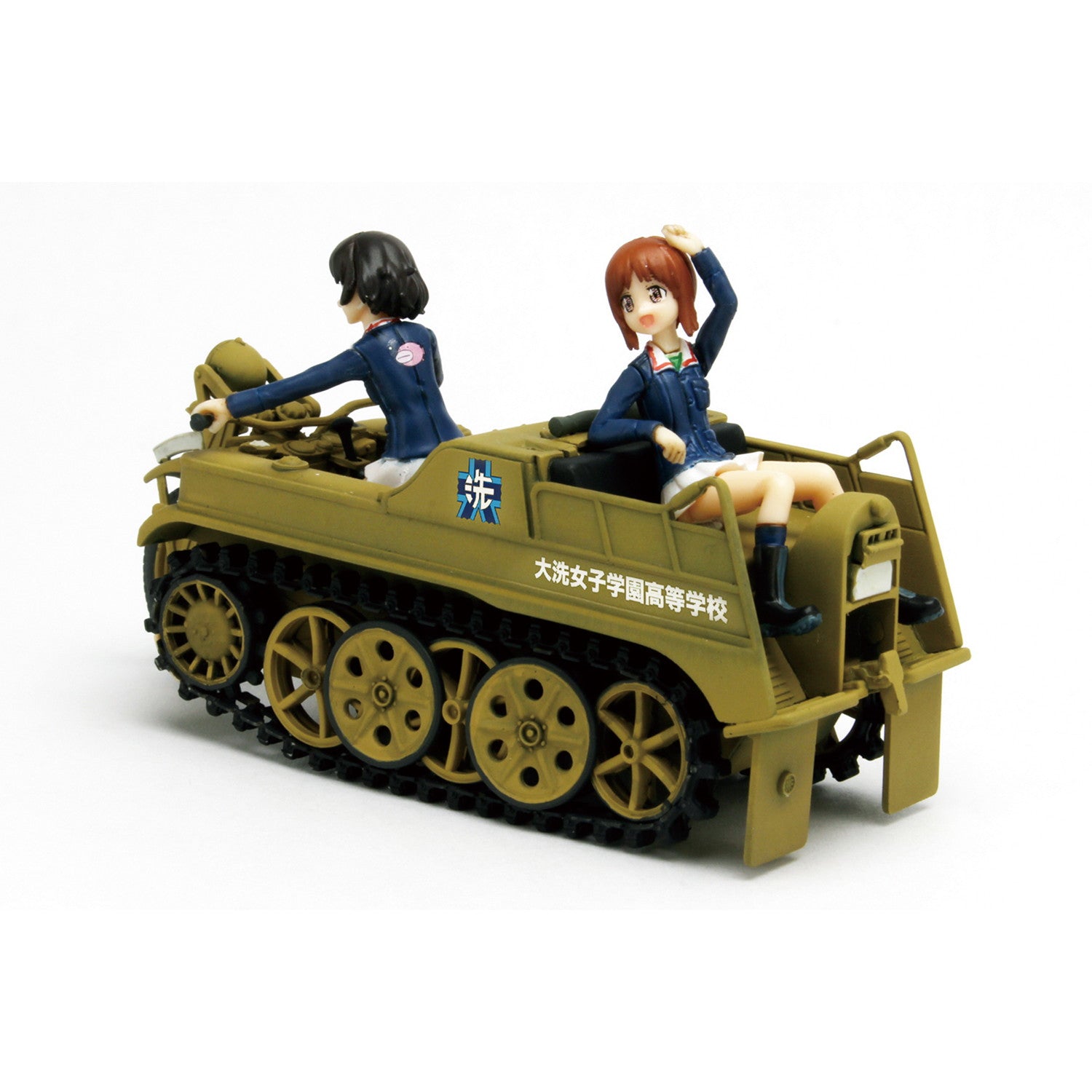 【予約安心出荷】[PTM] (再販) 1/35 みほと優花里のケッテンクラート(みほとゆかりのケッテンクラート) 大洗女子学園仕様 組み立て式履帯です! ガールズ&パンツァー 劇場版 プラモデル(GPSP-2) プラッツ(2025年9月)