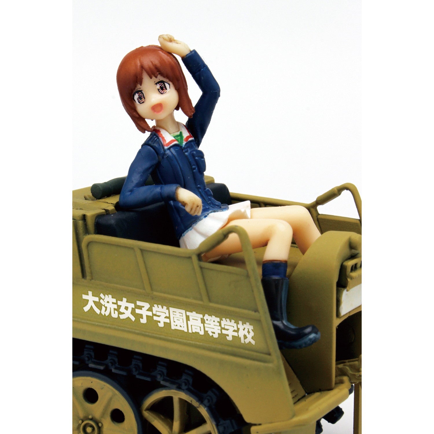 【予約安心出荷】[PTM] (再販) 1/35 みほと優花里のケッテンクラート(みほとゆかりのケッテンクラート) 大洗女子学園仕様 組み立て式履帯です! ガールズ&パンツァー 劇場版 プラモデル(GPSP-2) プラッツ(2025年9月)